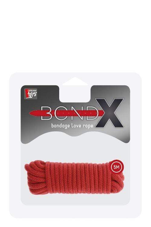 Dream Toys Clearance BONDX LOVE ROPE - 5M RED