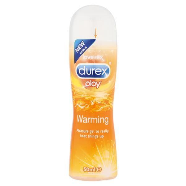 Durex Lubricant Durex Play Water-based Lubricant With Warming Sensations In 50ml Bottle