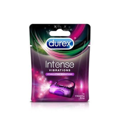 Durex Intense Vibrating Penis Cock Ring Stretchy Sex Toy