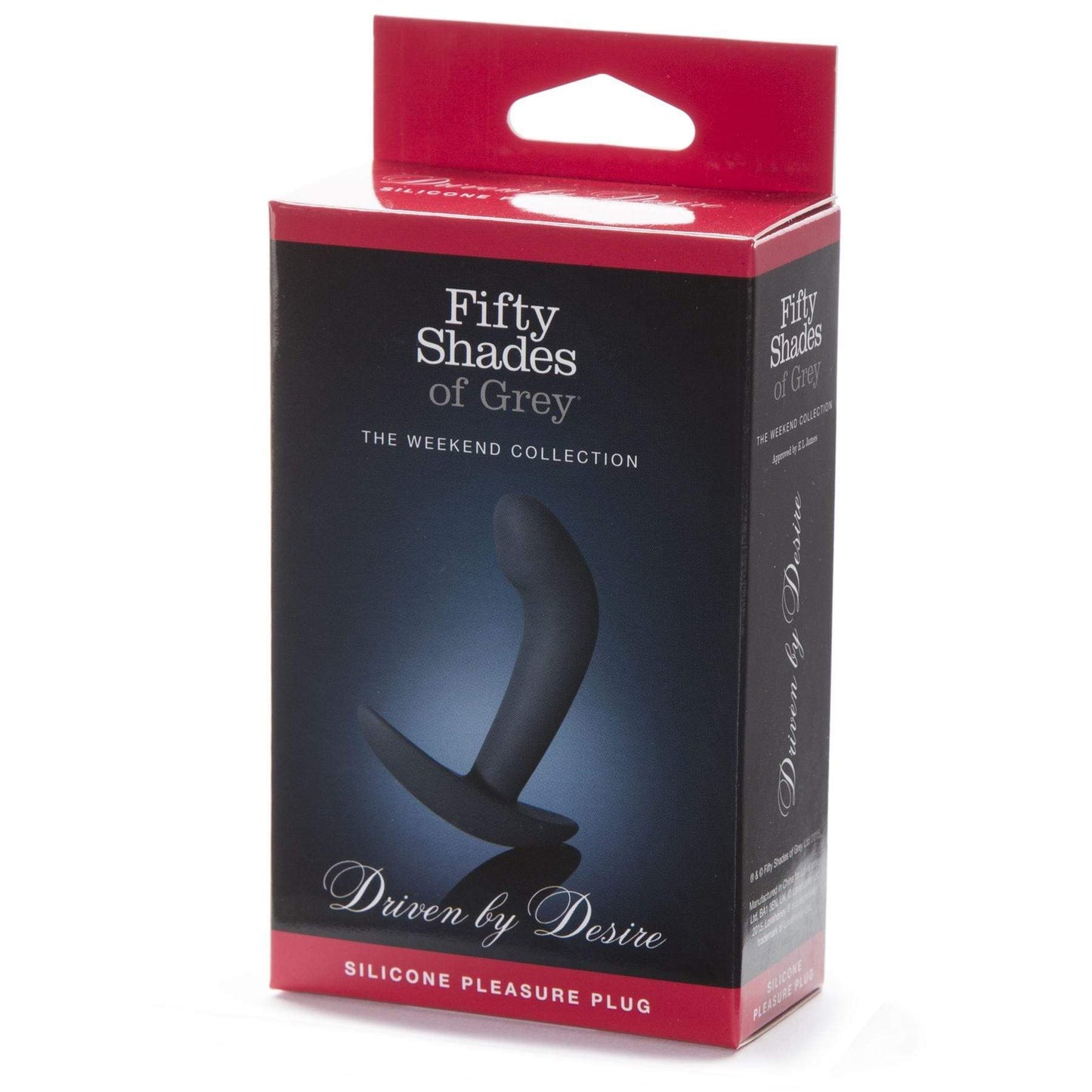 FSOG Driven by Desire Silicone Pleasure Plug - Spanksy