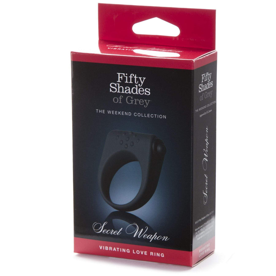 Fifty Shades of Grey Cock Rings Fifty Shades of Grey Stimulating Secret Weapon Vibrating Cock Ring
