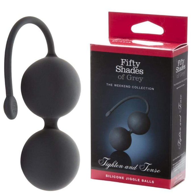 Fifty Shades of Grey Kegel Balls Fifty Shades of Grey Kinky Tighten and Tense Silicone Jiggle Balls