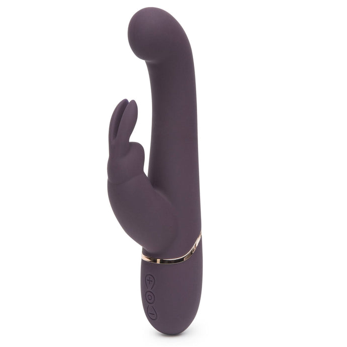 Fifty Shades of Grey Rabbit Vibrators Fifty Shades Freed Kinky Come to Bed Rechargeable Slimline Rabbit Vibrator