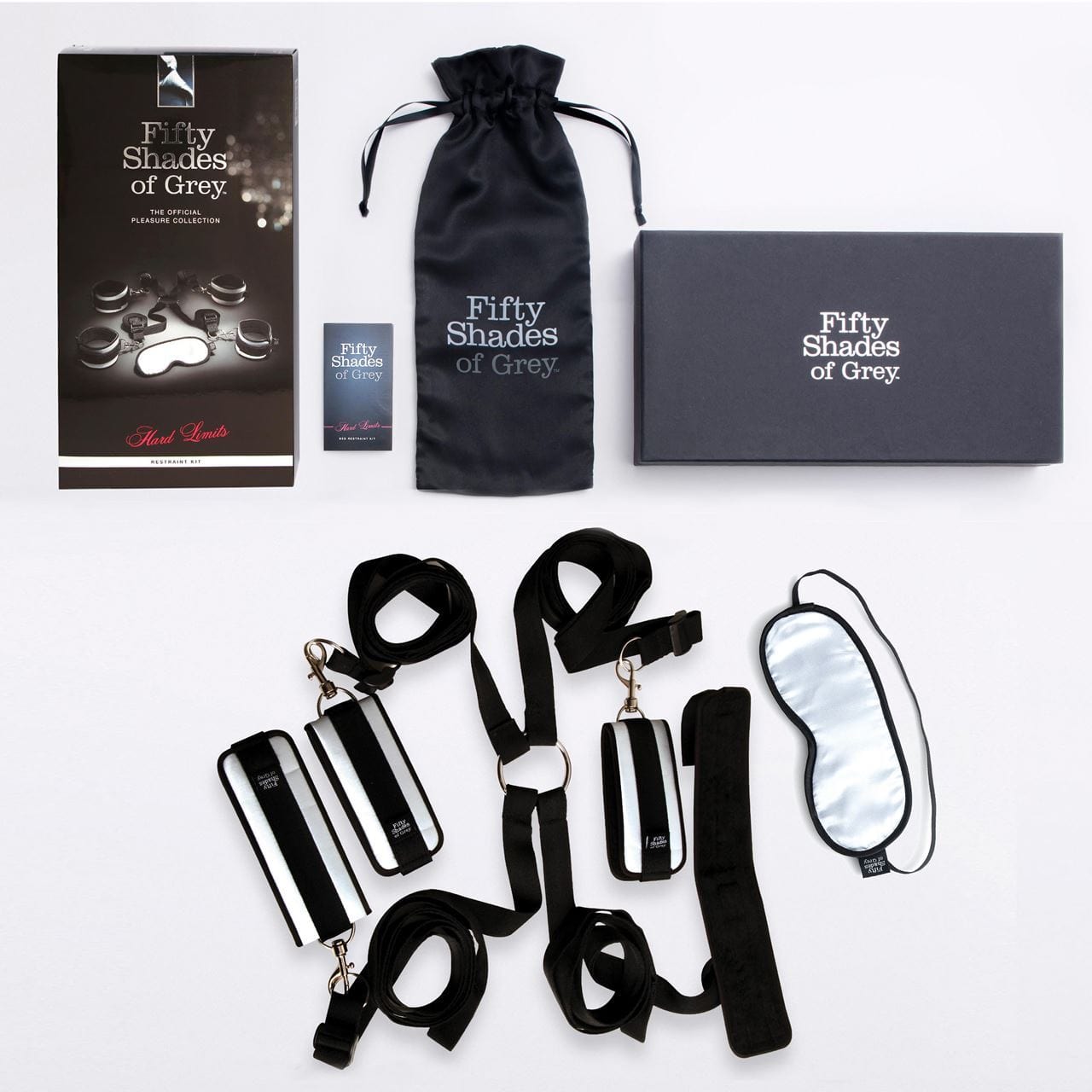 Fifty Shades of Grey Hard Limits Bed Restraint Kit - Spanksy