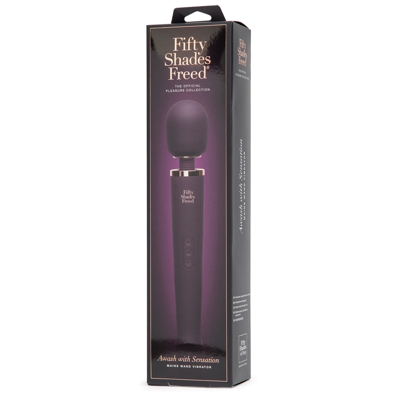 Fifty Shades of Grey Wand Vibrators Fifty Shades Freed Awash with Sensation Mains Wand Vibrator UK