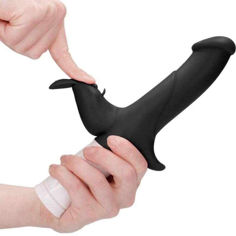 GC Rabbit Vibrators GC Rabbit Vibrator Powerful Rotating Dildo Sex Toy 10 Speed Silicone 9 Inch