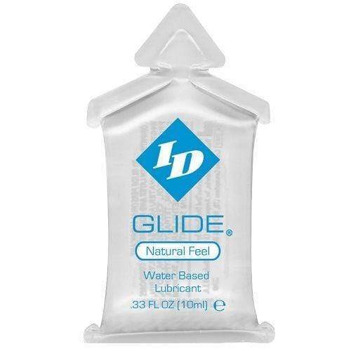 ID Lubricants 30ml ID Glide Lubricant Water-Based Hypoallergenic Lube 3x 10ml Pillows