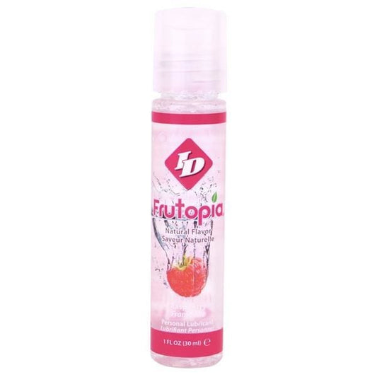 ID Lubricants Clearance ID Frutopia 1 fl oz Pocket Bottle Raspberry Water Based Flavoured Lubricant