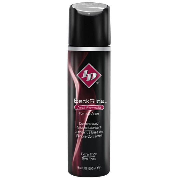 ID Lubricants Lubricant ID Backslide Silicone Based Anal Relaxant Lube 8.5 floz