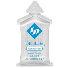 Load image into Gallery viewer, ID Lubricants Lubricant ID Glide Lubricant Water-Based Hypoallergenic Lube in 1 floz- 1 Gallon [1 floz/ 30ml]
