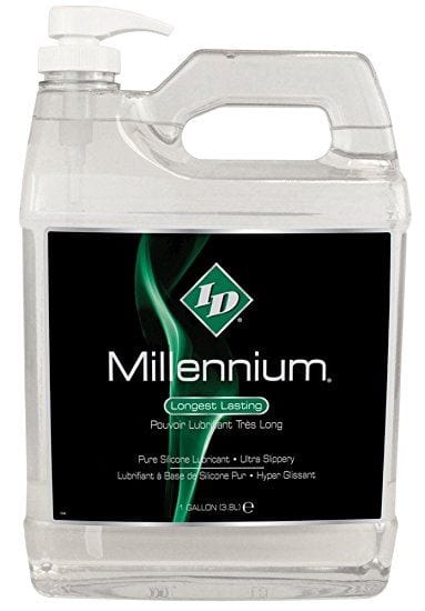 ID Millennium Silicone Based Lubricant Waterproof & Odourless 128 floz Bottle - Spanksy