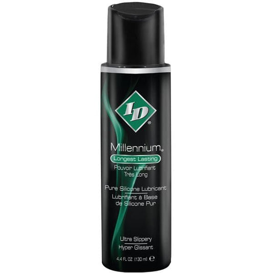 ID Millennium Silicone Based Lubricant Waterproof & Odourless 4.4 fl oz Bottle - Spanksy