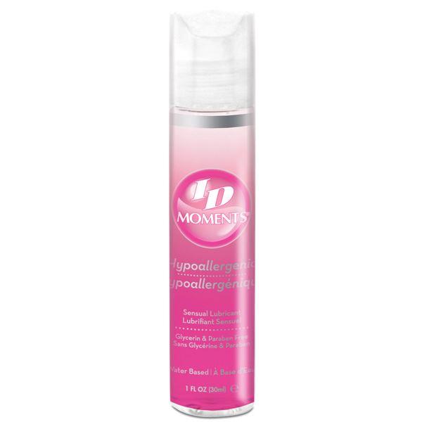 ID Moments Water Based & Hypoallergenic Lubricant For Sensitive Skin 1 floz - Spanksy