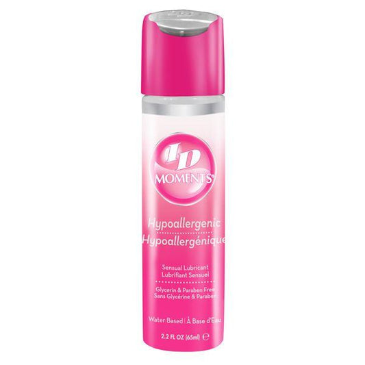 ID Moments Water Based & Hypoallergenic Lubricant For Sensitive Skin 2.2 floz - Spanksy