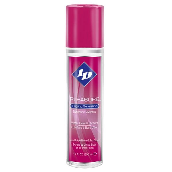 ID Lubricants Lubricant ID Pleasure Water Based Lubricant For Sexual Stimulation With Tingling 17 floz