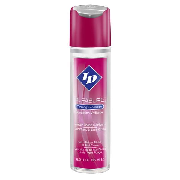 ID Lubricants Lubricant ID Pleasure Water Based Lubricant For Sexual Stimulation With Tingling 2.2 floz