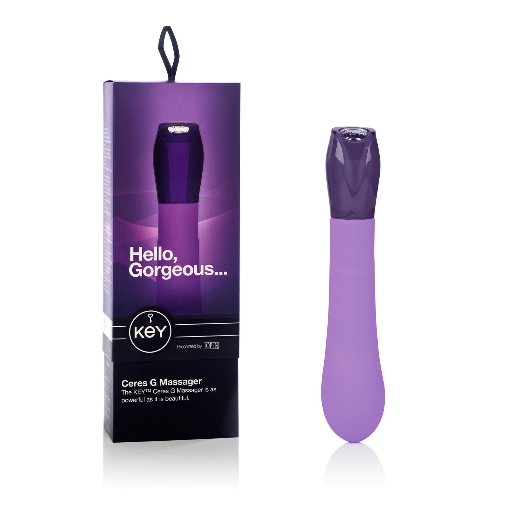 Jopen G Spot Vibrator Key by Jopen Ceres Classic Vibe G Spot Silicone Vibrator Massager Purple