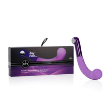 Load image into Gallery viewer, Jopen G Spot Vibrator Key by Jopen Comet II Rechargeable G Spot Wand Silicone Vibrator Massager Purple
