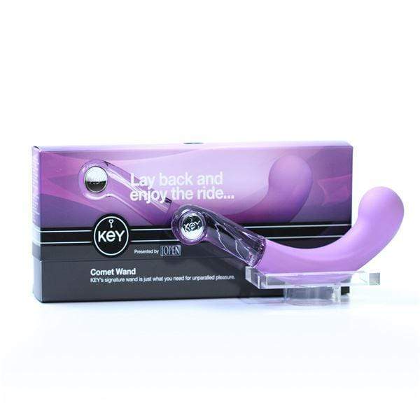 Jopen G Spot Vibrator Key by Jopen Comet Pearl G Spot Wand - 5" Lavender