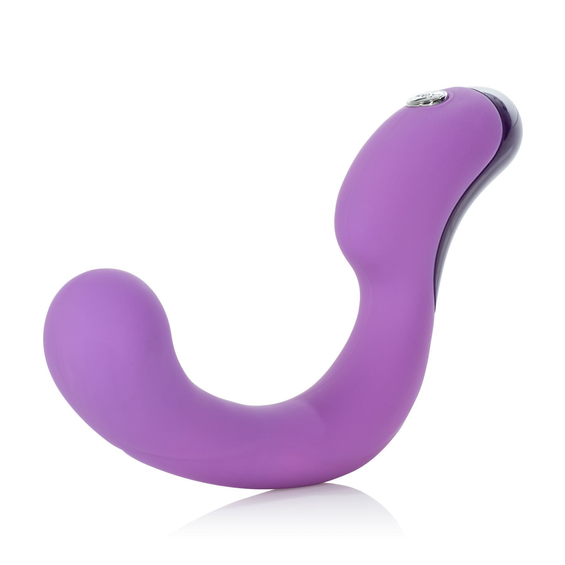 Jopen G Spot Vibrator Key by Jopen Skye Rechargeable Ergonomic 'G' Wand G Spot Silicone Vibrator Massager Purple