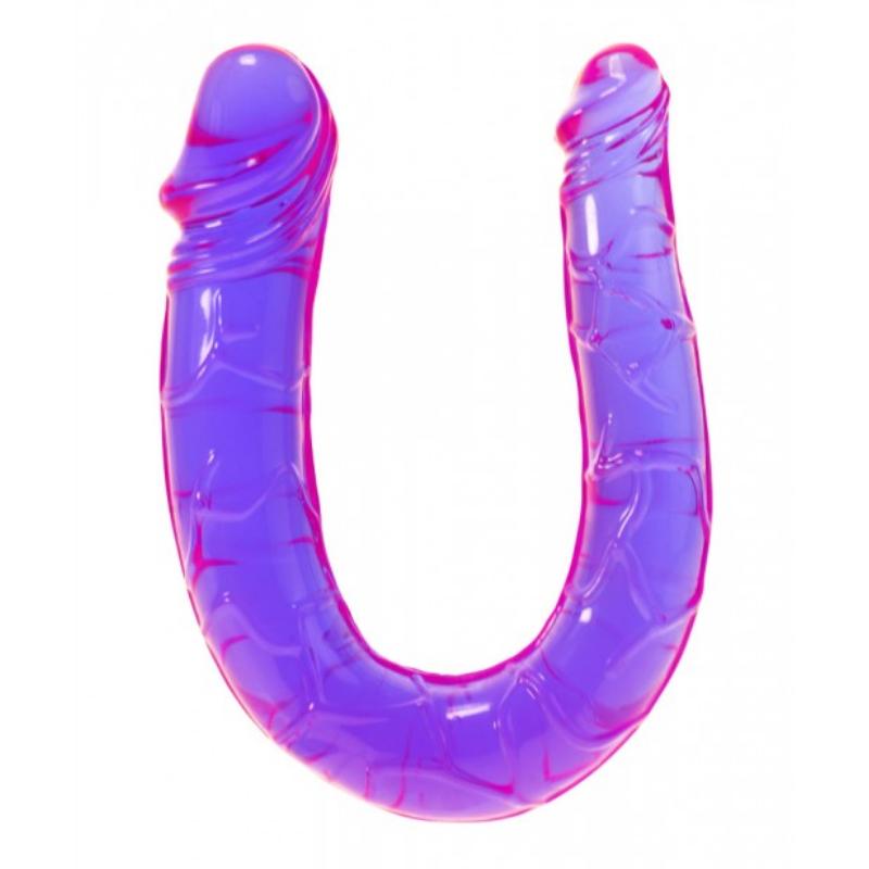 Kinx Clearance Kinx Double Ended Dildo Dong 11.75" in Purple