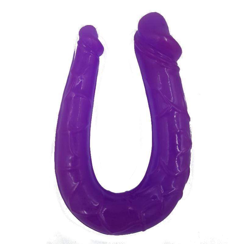 Kinx Clearance Kinx Double Ended Dildo Dong 11.75" in Purple