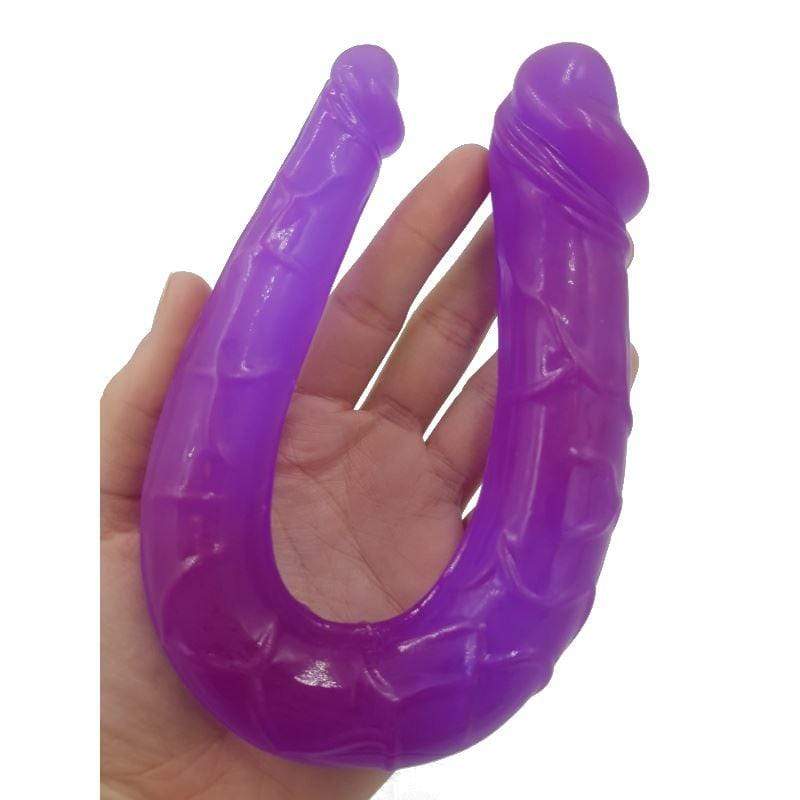 Kinx Clearance Kinx Double Ended Dildo Dong 11.75" in Purple