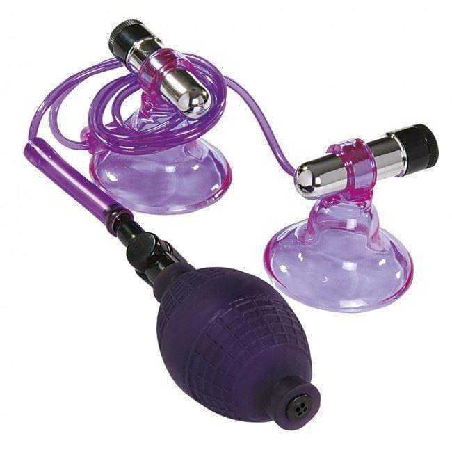 Kinx Clearance Kinx Hi-Beam Vibrating Nipple Pumps in Purple