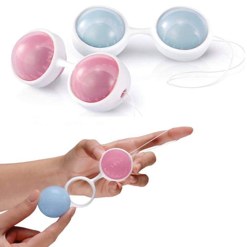 LELO Luna Pleasure Beads Mini Filled Kegel Exerciser - Spanksy