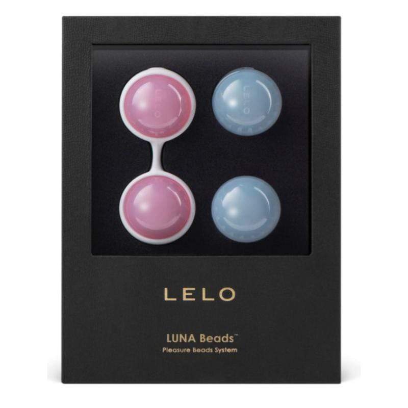 LELO Luna Pleasure Beads Mini Filled Kegel Exerciser - Spanksy