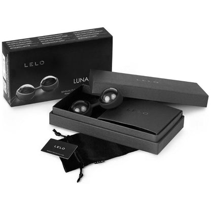 LELO Stimulating Luna Beads Noir - Spanksy