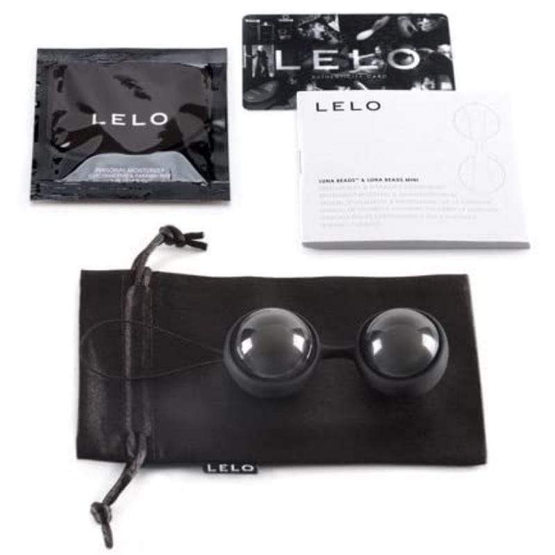 LELO Stimulating Luna Beads Noir - Spanksy