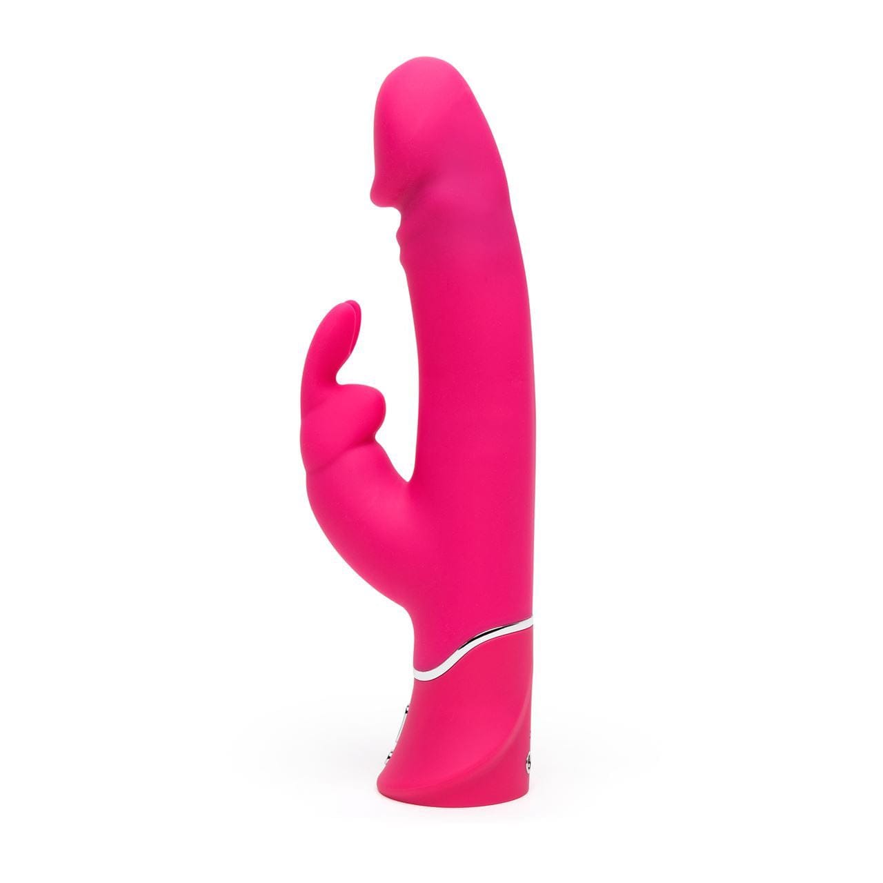 Happy Rabbit Realistic Dual Density Rabbit Vibrator Pink - Spanksy