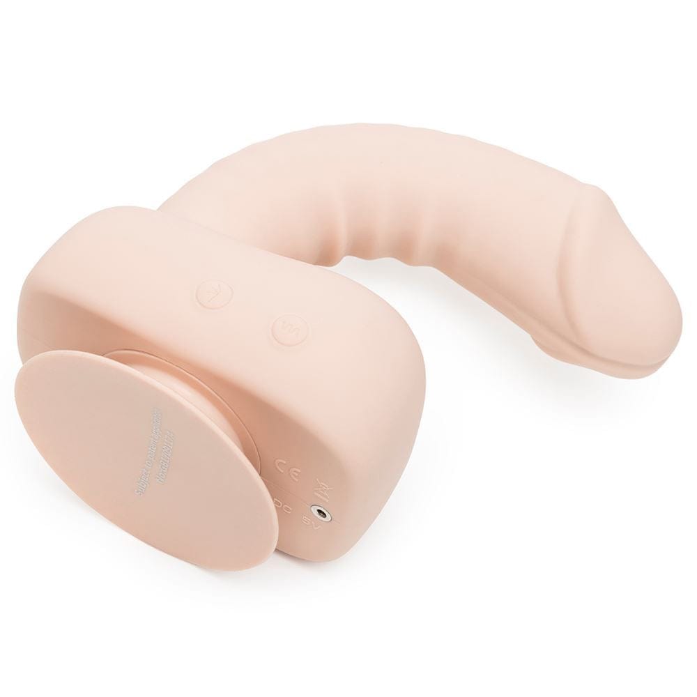 Uprize Remote Control Rising 6 Inch Vibrating Realistic Dildo in Pink Flesh - Spanksy