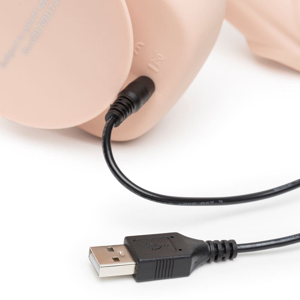 Uprize Remote Control Rising 6 Inch Vibrating Realistic Dildo in Pink Flesh - Spanksy