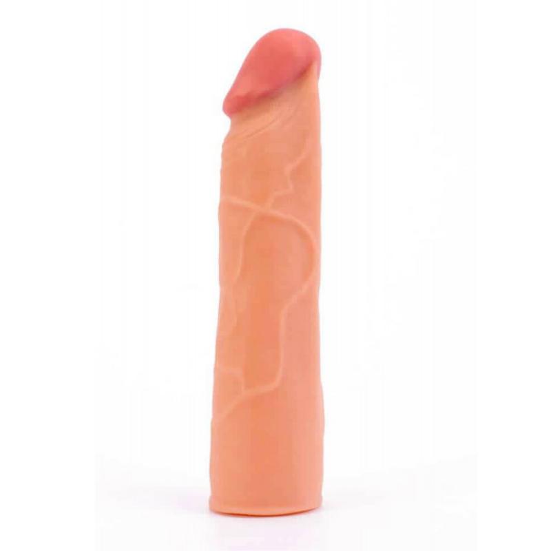 LoveToy Cock Rings Penis Extender Enlarger Cock Sleeve 30% Extra Girth 1 Inch Real Feel