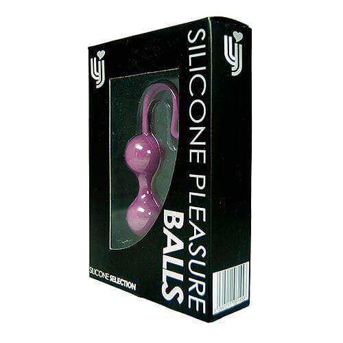 Loving Joy Silicone Pleasure Balls In Pink - Spanksy