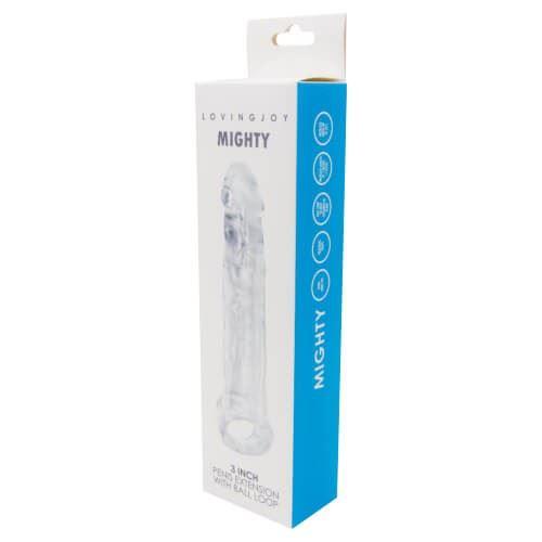 Loving Joy Mighty 3 Inch Penis Extension With Ball Loop - Spanksy