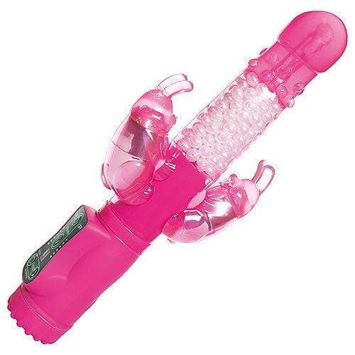 Loving Joy Rabbit Vibrators Jessica Rabbit Double Bunny Vibrator In Pink