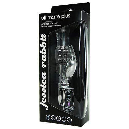 Jessica Rabbit Ultimate Plus Vibrator In Black - Spanksy