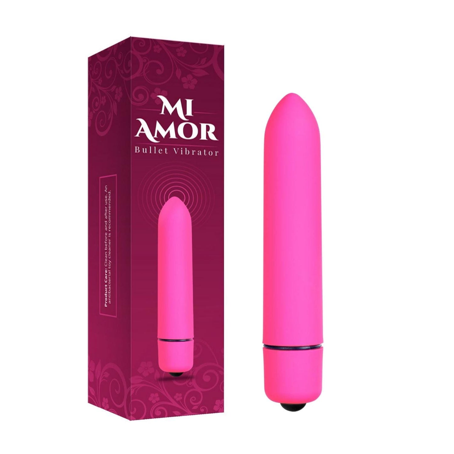 Bullet Vibrator Pink 10 Functions - Spanksy