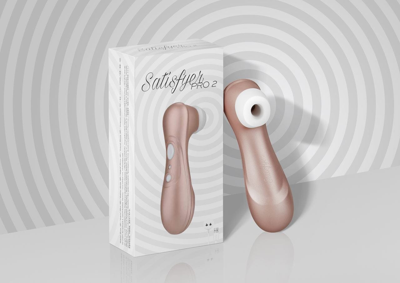 Satisfyer Pro 2 Waterproof Vibrator Massager Sex Toy in Pink - Spanksy