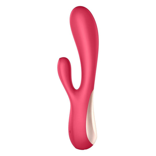 Satisfyer Rabbit Vibrators Satisfyer App Enabled Mono Flex - Red