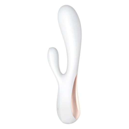 Satisfyer Rabbit Vibrators Satisfyer App Enabled Mono Flex - White