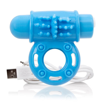 Screaming O - Charged Cock Rings Screaming O Charged OWow Vibrating Cock Ring - Blue