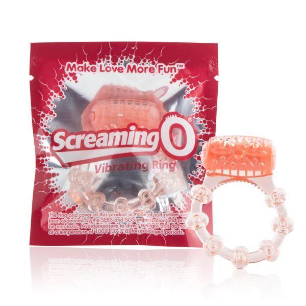 Screaming O Cock Rings Screaming O Basic Vibrating Cock Ring With Clitoral Stimulator