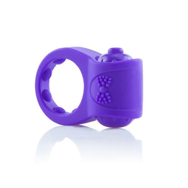 Screaming O Cock Rings Screaming O PrimO Tux Vibrating Cock Ring Endurance Enhancer in Silicone Purple