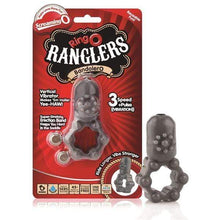 Load image into Gallery viewer, Screaming O Cock Rings Screaming O Rangler Vibrating Cock Ring For Endurance &amp; Clitoral Stimulation
