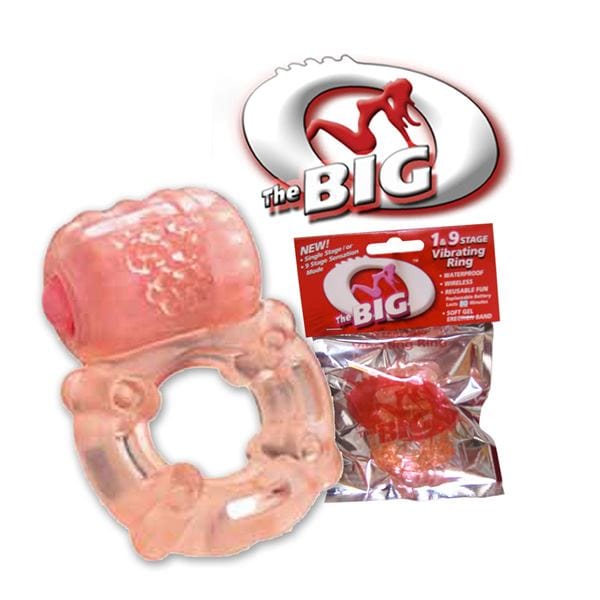 Screaming O Cock Rings Screaming O The Big O Vibrating Cock Ring With Clitoral Stimulator In Natural