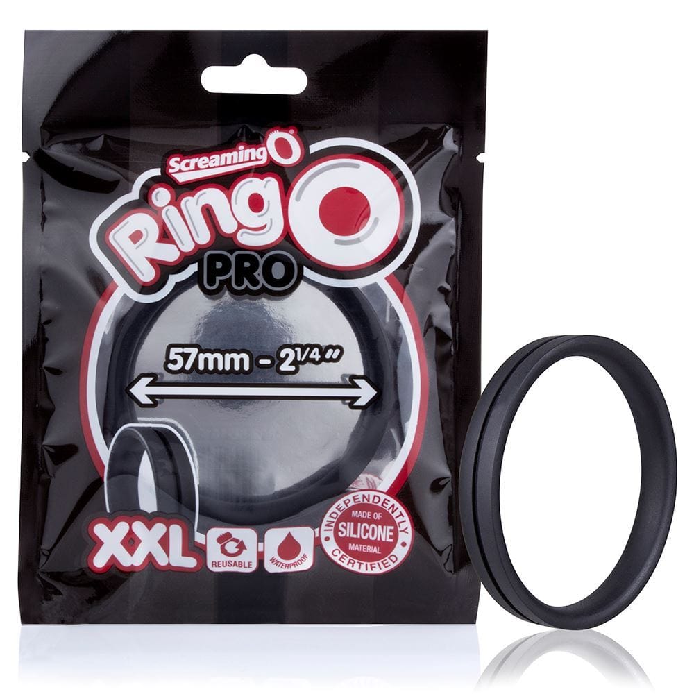 Screaming O RingO Pro XXL Cock Ring Black - Spanksy